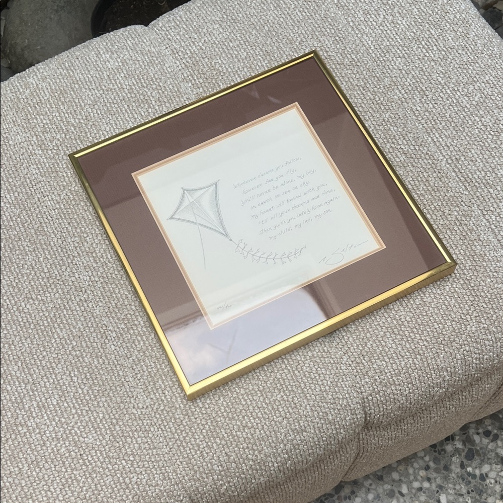 Framed Robert Sexton print 293/400